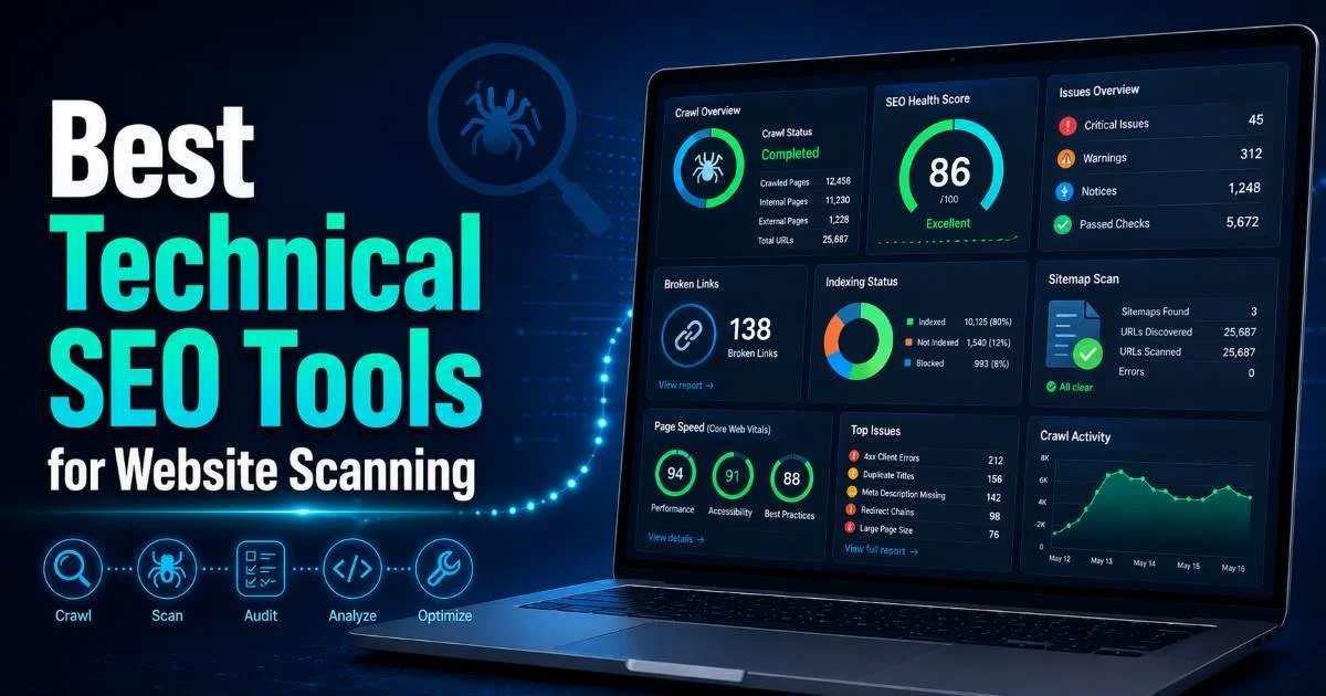 Best Technical SEO Tools for Website Scanning